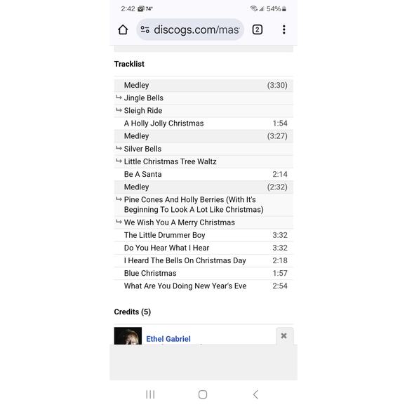 Christmas vinyl 59 perry como and 65 little drummer boy vg+ - Picture 6 of 11